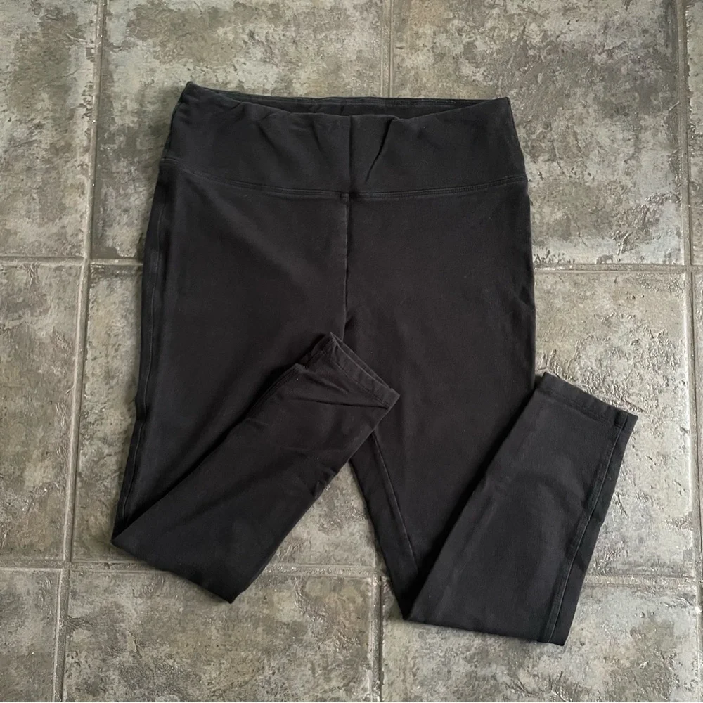 Max Mia Women’s Black Leggings. Size L - Picture 1 of 2